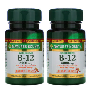 Mua Nature's Bounty B-12 Twin Pack Naturally Cherry Flavor 5