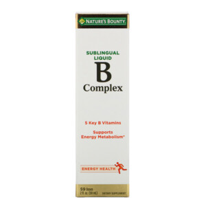 Mua Nature's Bounty B-Complex Sublingual Liquid 2 oz 59 ml giảm giá rẻ Hà nội TPHCM
