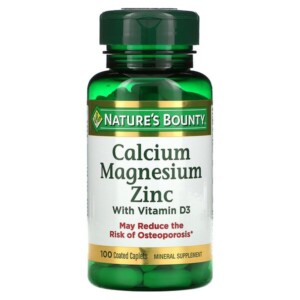 Mua Nature's Bounty Calcium Magnesium Zinc with Vitamin D3 100 Coated Caplets giảm giá rẻ Hà nội TPHCM