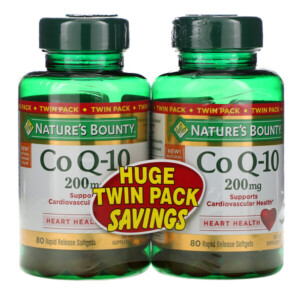 Mua Nature's Bounty Co Q-10 Twin Pack 200 mg 80 Rapid Release Softgels Each giảm giá rẻ Hà nội TPHCM