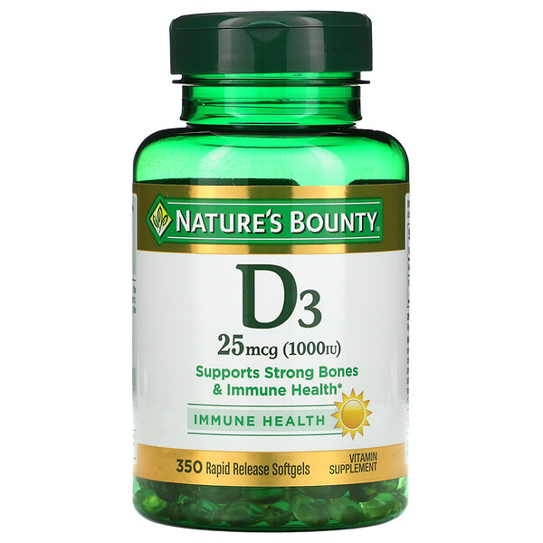 Mua Nature's Bounty D3 Immune Health 25 mcg 1