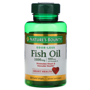 Mua Nature's Bounty Fish Oil Triple Strength 1400 mg 39 Coated Softgels giảm giá rẻ Hà nội TPHCM