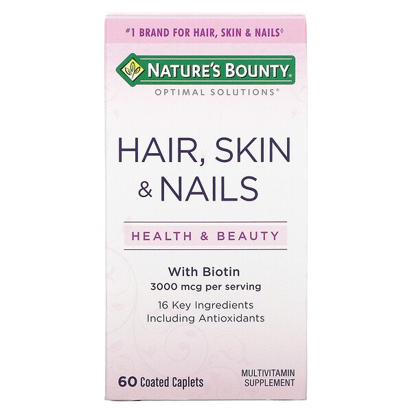Nature's Bounty Hair Skin & Nails 60 Coated Caplets 3 Mua Nature's Bounty Hair Skin & Nails 60 Coated Caplets giảm giá rẻ Hà nội TPHCM