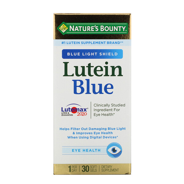 Mua Nature's Bounty Lutein Blue 30 Softgels giảm giá rẻ Hà nội TPHCM