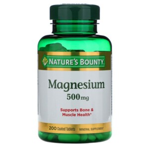 Mua Nature's Bounty Magnesium 500 mg 200 Coated viên giảm giá rẻ Hà nội TPHCM