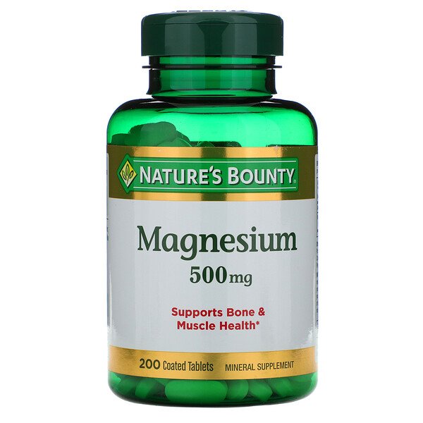 Nature's Bounty Magnesium 500 mg 200 Coated Tablets 3 Mua Nature's Bounty Magnesium 500 mg 200 Coated viên giảm giá rẻ Hà nội TPHCM