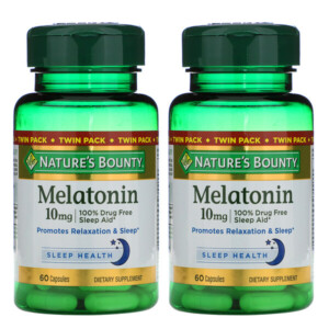 Mua Nature's Bounty Melatonin Twin Pack 10 mg 60 viên Each giảm giá rẻ Hà nội TPHCM