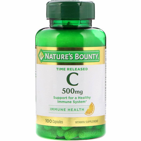 Nature's Bounty Time Released Vitamin C 500 mg 100 Capsules 1 Mua Nature's Bounty Time Released Vitamin C 500 mg 100 viên giảm giá rẻ Hà nội TPHCM