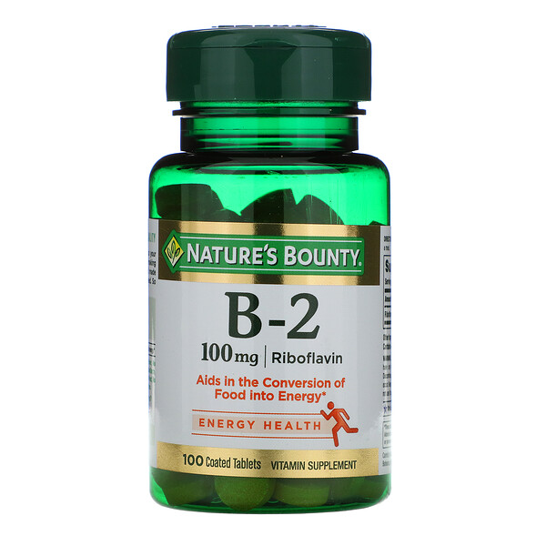 Nature's Bounty Vitamin B-2 100 mg 100 Coated Tablets 3 Mua Nature's Bounty Vitamin B-2 100 mg 100 Coated viên giảm giá rẻ Hà nội TPHCM