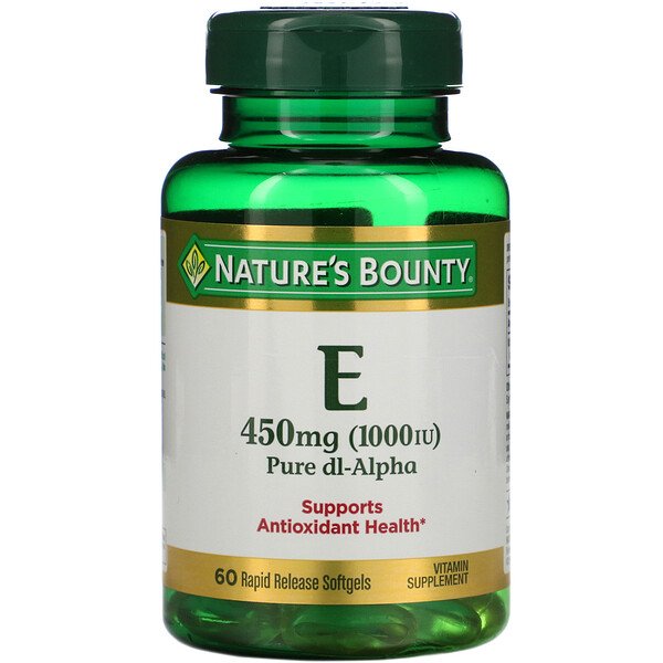 Mua Nature's Bounty Vitamin E Pure Dl-Alpha 450 mg 1