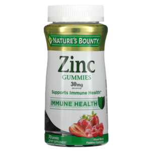Mua Nature's Bounty Zinc Gummies Mixed Berry 30 mg 70 Gummies giảm giá rẻ Hà nội TPHCM
