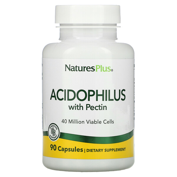 Nature's Plus Acidophilus with Pectin 90 viên 3 nature s plus acidophilus with pectin 90 capsules 7622