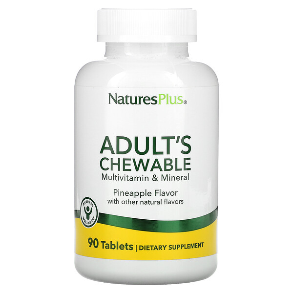 Mua Nature's Plus Adult's Chewable Multivitamin and Mineral Pineapple 90 viên giảm giá rẻ Hà nội TPHCM