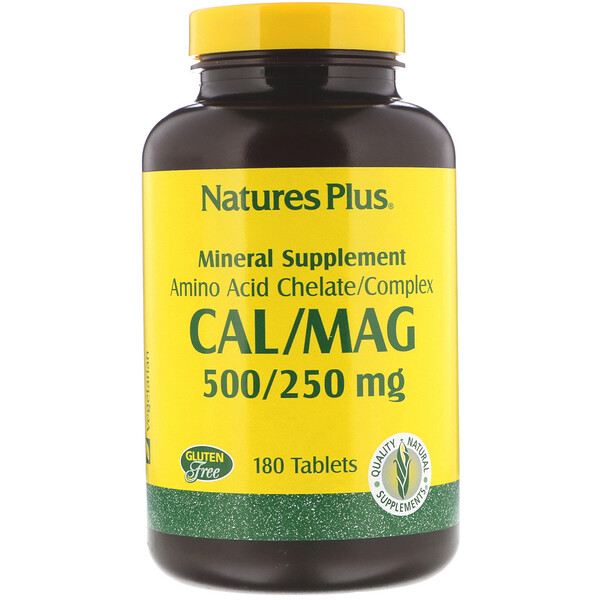 Mua Nature's Plus Cal/Mag 500/250 mg 180 viên giảm giá rẻ Hà nội TPHCM