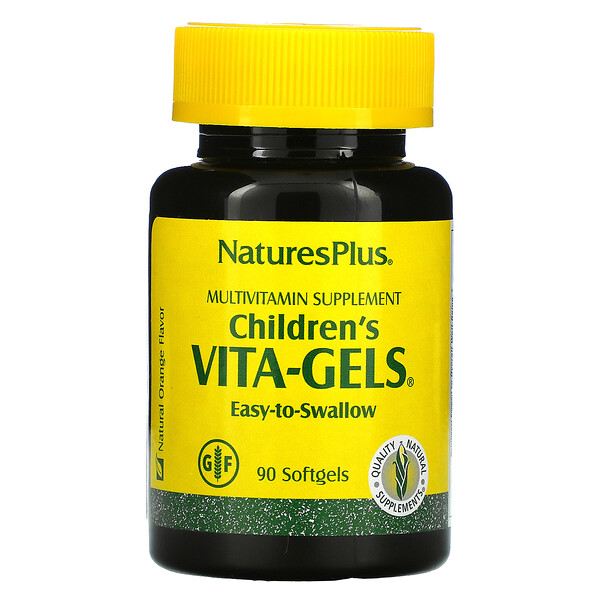 Mua Nature's Plus Children's Vita-Gels Multivitamin Supplement Natural Orange 90 Softgels giảm giá rẻ Hà nội TPHCM