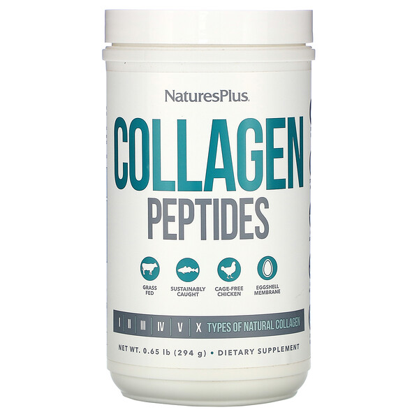 Nature's Plus Collagen Peptides 0.65 lb (294 g) 3 nature s plus collagen peptides 0 65 lb 294 g 88971