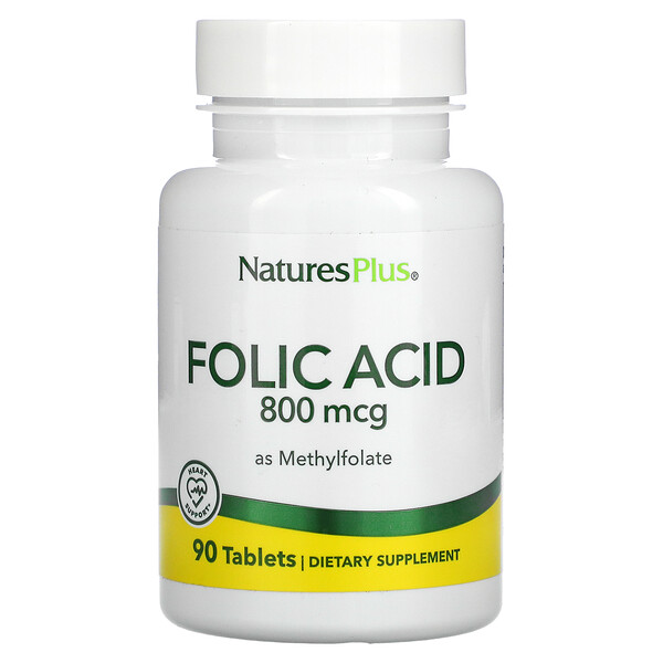 NaturesPlus Folic Acid as Methylfolate 800 mcg 90 Tablets 1 Mua Nature's Plus Folic Acid as Methylfolate 800 mcg 90 viên giảm giá rẻ Hà nội TPHCM