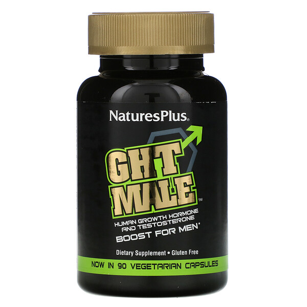 Nature's Plus GHT Male Human Growth Hormone And Testosterone Boost For Men 90 viên 6 nature s plus ght male human growth hormone and testosterone boost for men 90 vegetarian capsules 47547