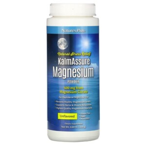 Mua Nature's Plus KalmAssure Magnesium Powder Unflavored 400 mg 0.80 lb 360 g giảm giá rẻ Hà nội TPHCM