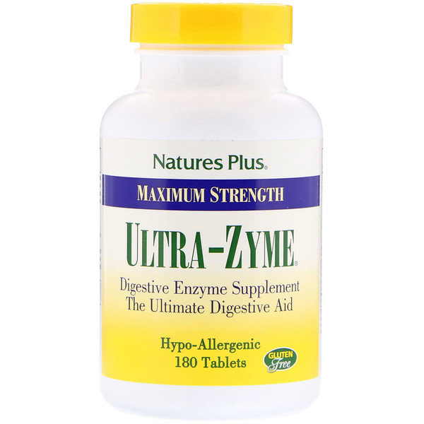 Mua Nature's Plus Maximum Strength Ultra-Zyme 180 viên giảm giá rẻ Hà nội TPHCM