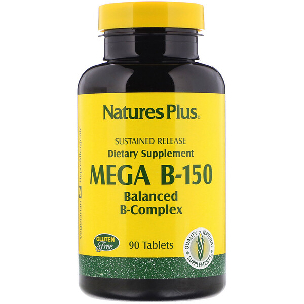 Mua Nature's Plus Mega B-150 Balanced B-Complex 90 viên giảm giá rẻ Hà nội TPHCM