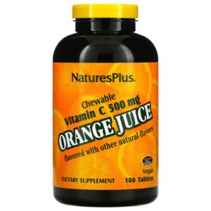 Mua Nature's Plus Orange Juice Chewable Vitamin C 500 mg 180 viên giảm giá rẻ Hà nội TPHCM