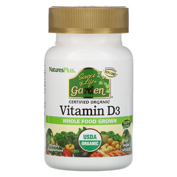 Mua Nature's Plus Source of Life Garden Vitamin D3 60 Vegan viên giảm giá rẻ Hà nội TPHCM