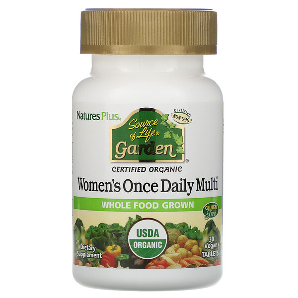 Mua Nature's Plus Source of Life Garden Women's Once Daily Multi 30 Vegan viên giảm giá rẻ Hà nội TPHCM