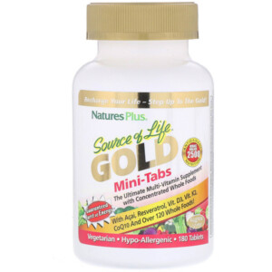 Mua Nature's Plus Source of Life Gold Mini-Tabs The Ultimate Multi-Vitamin Supplement with Concentrated Whole Foods 180 viên giảm giá rẻ Hà nội TPHCM