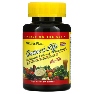 Mua Nature's Plus Source Of Life Multi-Vitamin & Mineral Supplement with Whole Food Concentrates 90 Mini-Tablets giảm giá rẻ Hà nội TPHCM
