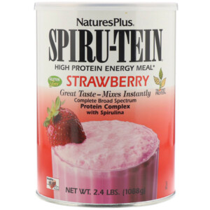 Mua Nature's Plus Spiru-Tein High Protein Energy Meal Strawberry 2.4 lbs 1088 g giảm giá rẻ Hà nội TPHCM