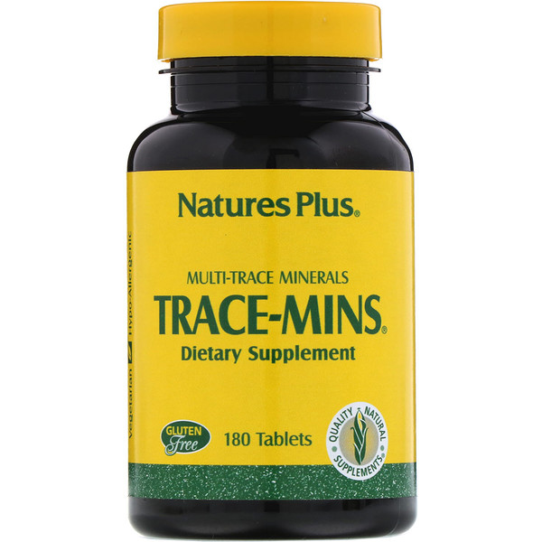 Mua Nature's Plus Trace-Mins Multi-Trace Minerals 180 viên giảm giá rẻ Hà nội TPHCM