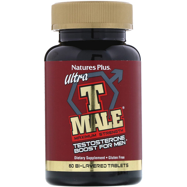 NaturesPlus Ultra T-Male Testosterone Boost for Men Maximum Strength 60 Bi-Layered Tablets 1 Mua Nature's Plus Ultra T-Male Testosterone Boost for Men Maximum Strength 60 Bi-Layered viên giảm giá rẻ Hà nội TPHCM