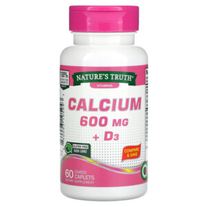 Mua Nature's Truth Calcium Plus Vitamin D3 600 mg 60 Coated Caplets giảm giá rẻ Hà nội TPHCM