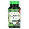 Nature's Truth Fast Dissolve Melatonin Natural Berry 12 mg 120 Fast Dissolve Tablets 840093114143