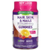 Nature's Truth Hair Skin & Nails Natural Fruit 1.250 mcg 80 Vegan Gummies 840093102232