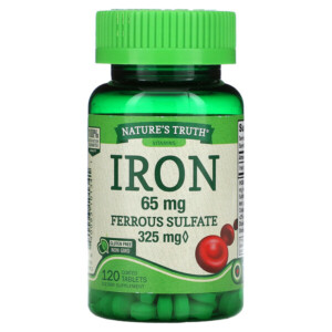 Mua Nature's Truth Iron 65 mg 120 Coated viên giảm giá rẻ Hà nội TPHCM