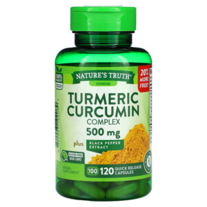 Mua Nature's Truth Turmeric Curcumin Complex Plus Black Pepper Extract 500 mg 120 Quick Release viên giảm giá rẻ Hà nội TPHCM