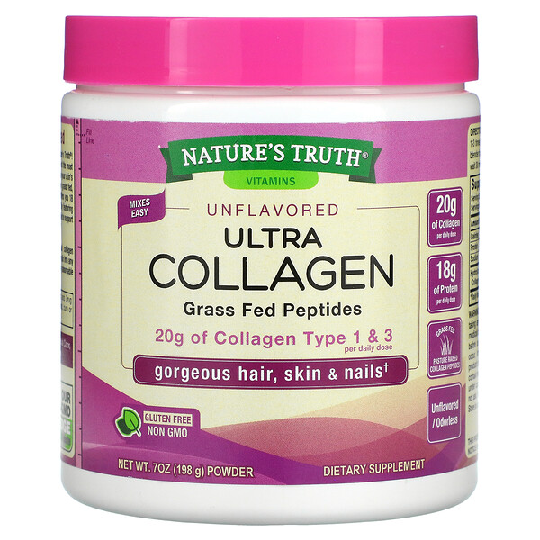 Mua Nature's Truth Ultra Collagen Powder Unflavored 7 oz 198 g giảm giá rẻ Hà nội TPHCM