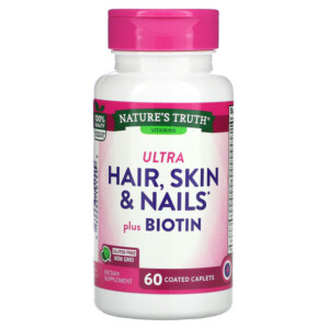 Mua Nature's Truth Ultra Hair Skin & Nails Plus Biotin 60 Coated Caplets giảm giá rẻ Hà nội TPHCM