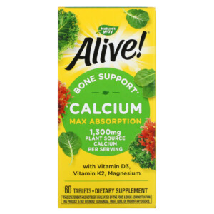Mua Nature's Way Alive! Calcium Max Absorption 325 mg 60 viên giảm giá rẻ Hà nội TPHCM