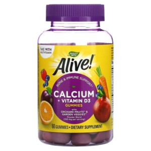 Mua Nature's Way Alive! Calcium + Vitamin D3 60 Gummies giảm giá rẻ Hà nội TPHCM