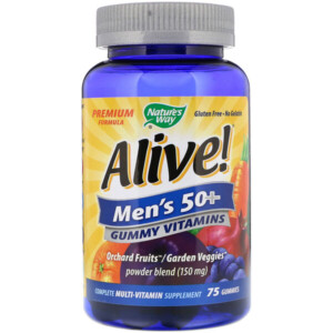 Mua Nature's Way Alive! Men's 50+ Gummy Vitamins 75 Gummies giảm giá rẻ Hà nội TPHCM