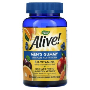 Mua Nature's Way Alive! Men's Gummy Complete Multivitamin Fruit 60 Gummies giảm giá rẻ Hà nội TPHCM