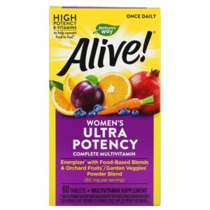 Mua Nature's Way Alive! Once Daily Women's Ultra Potency Complete Multi-Vitamin 60 viên giảm giá rẻ Hà nội TPHCM