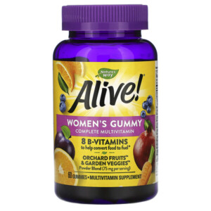 Mua Nature's Way Alive! Women's Gummy Complete Multivitamin Mixed Berry Flavor 60 Gummies giảm giá rẻ Hà nội TPHCM