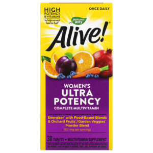 Mua Nature's Way Alive! Women's Ultra Potency Complete Multivitamin 30 viên giảm giá rẻ Hà nội TPHCM