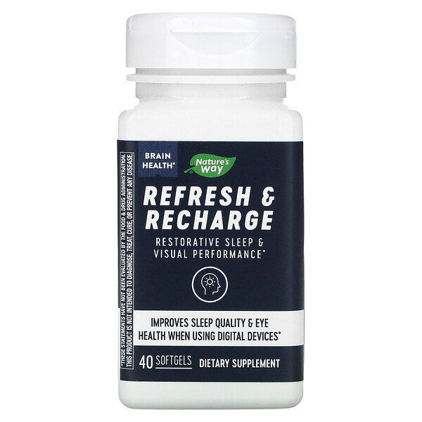 Mua Nature's Way Brain Health Refresh & Recharge 40 Softgels giảm giá rẻ Hà nội TPHCM