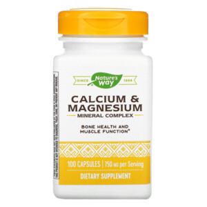 Mua Nature's Way Calcium & Magnesium Mineral Complex 250 mg 100 viên giảm giá rẻ Hà nội TPHCM