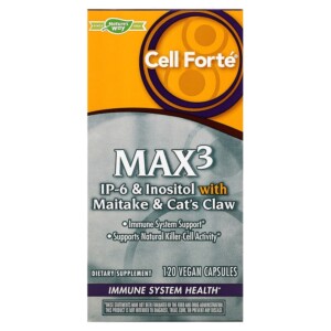Nature's Way Cell Forté MAX3 120 Vegan Capsules 763948058129